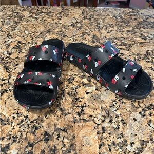Disney Parks Minnie Mouse Crocs Sandals
